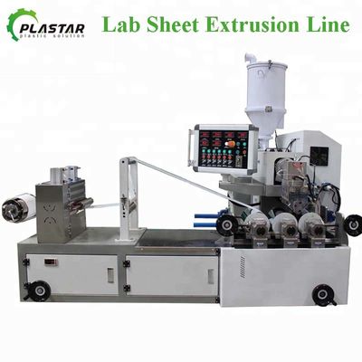 200mm PE van Laboratoriummachines pp Lijn van de het Bladuitdrijving van EVA PET de Plastic